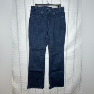 NYDJ Barbara Bootcut Jeans Blue Dark Wash Lift Tuck Technology Stretch 8P NWT